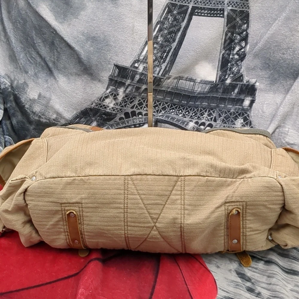 Aigle herringbone messenger bag